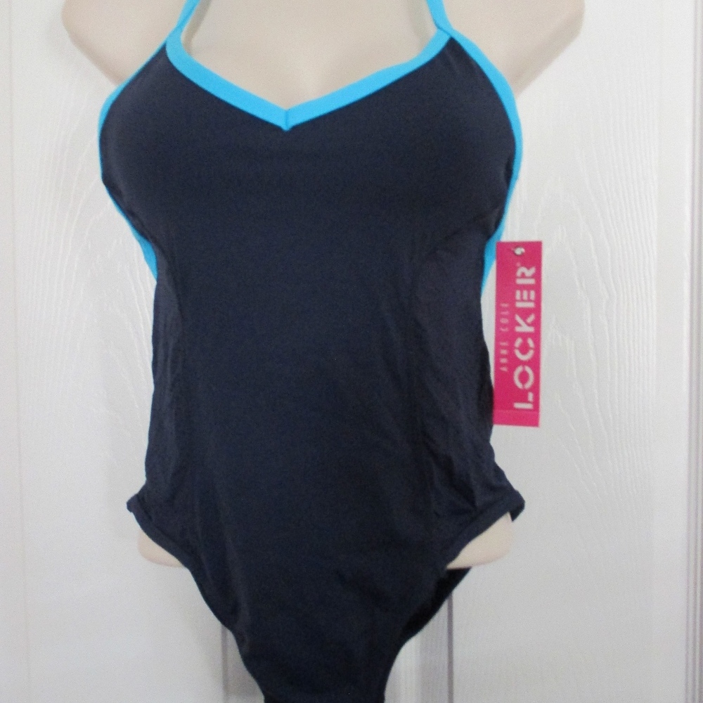 NWT - Anne Cole LOCKER swimsuit - sz 6 - MSRP $98.